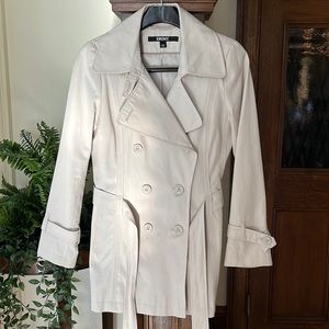DKNY Cream Trench Coat